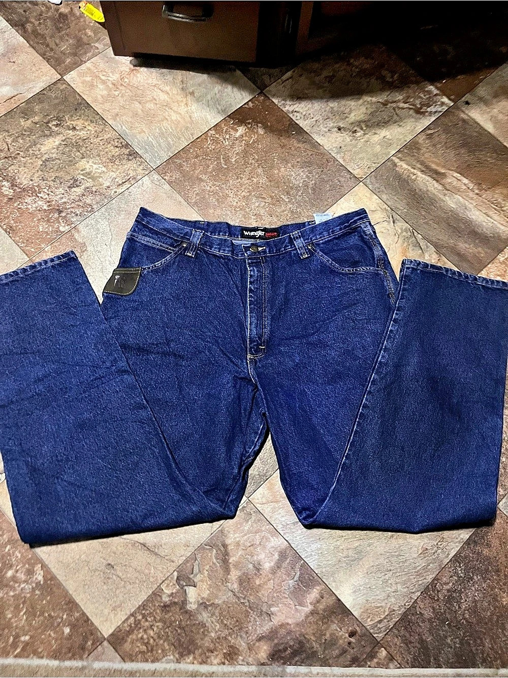 Wrangler riggs Relaxed Fit Jeans in Blue Waist 34